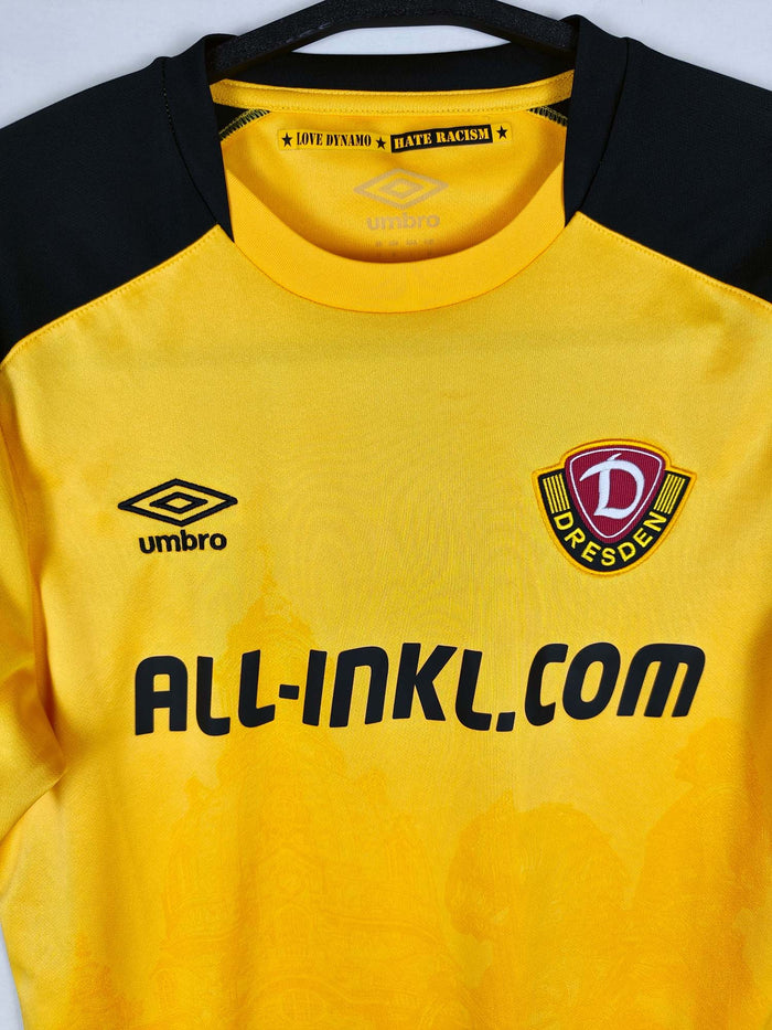 2021-22 Dynamo Dresden Home Shirt - detailed view
