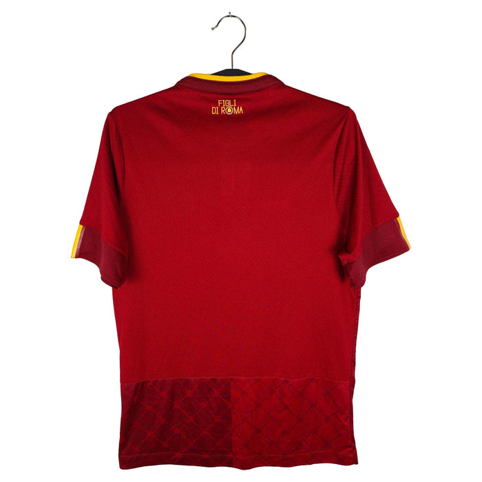 2022-23 AS Roma Home Shirt - back view
