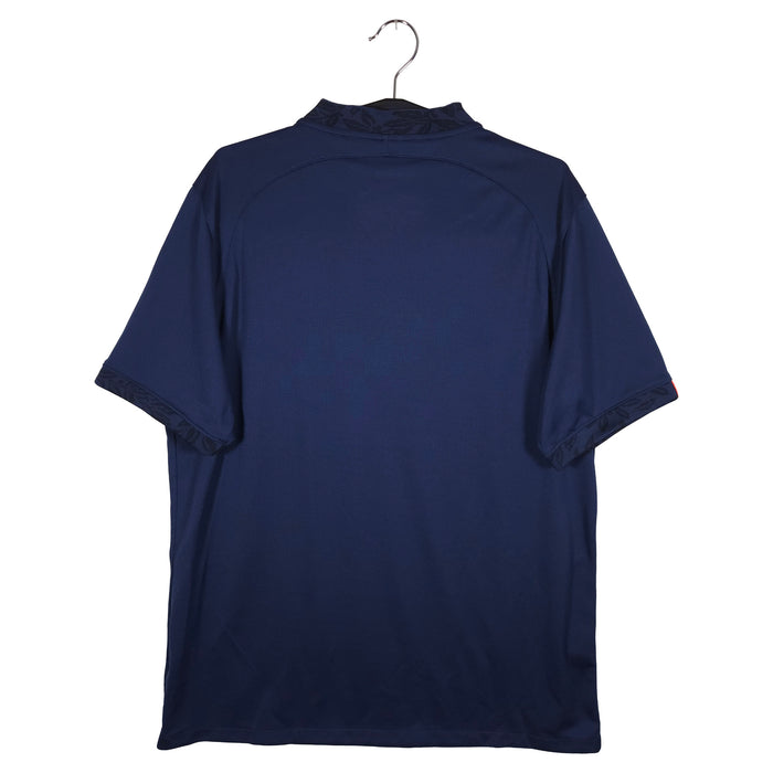 2022-23 France Home Shirt - back view