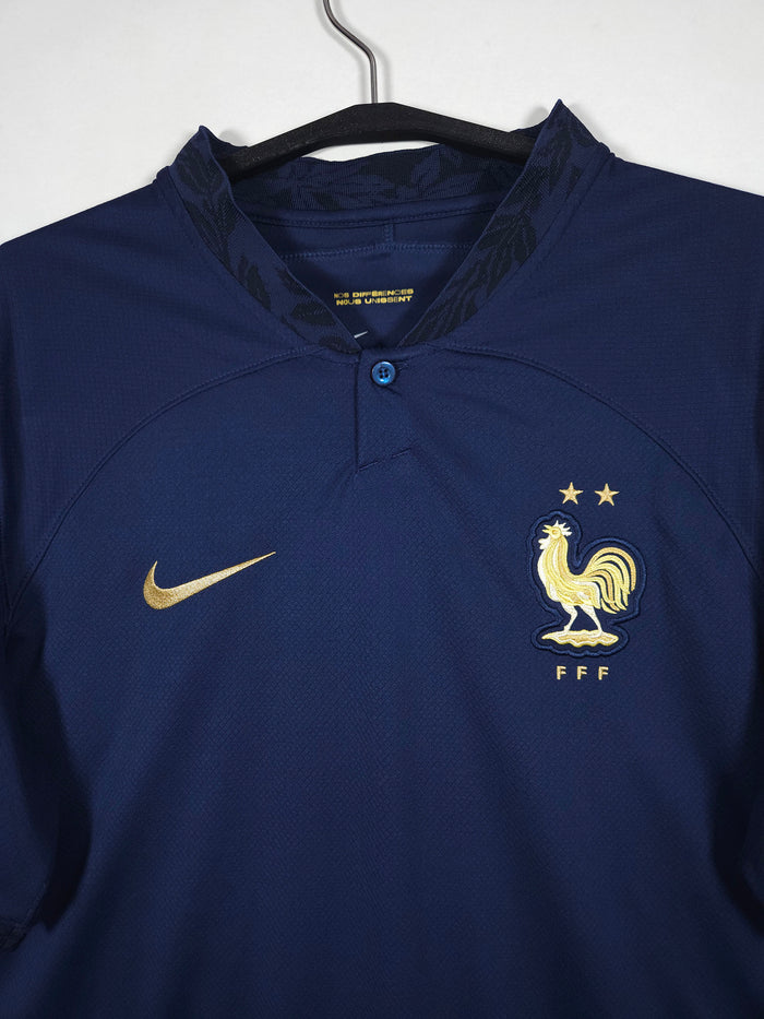 2022-23 France Home Shirt - detailed view