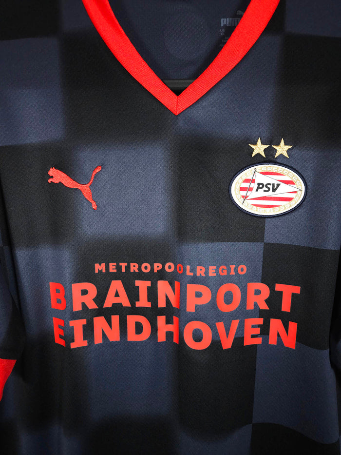 2022-23 PSV Away Shirt - detailed view