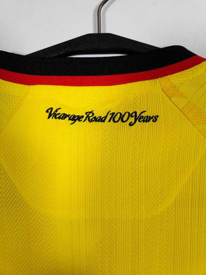 2022-23 Watford Home Shirt - detailed view