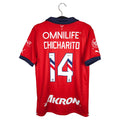 2023-24 Chivas Guadalajara Home Shirt Chicharito #14 - back view