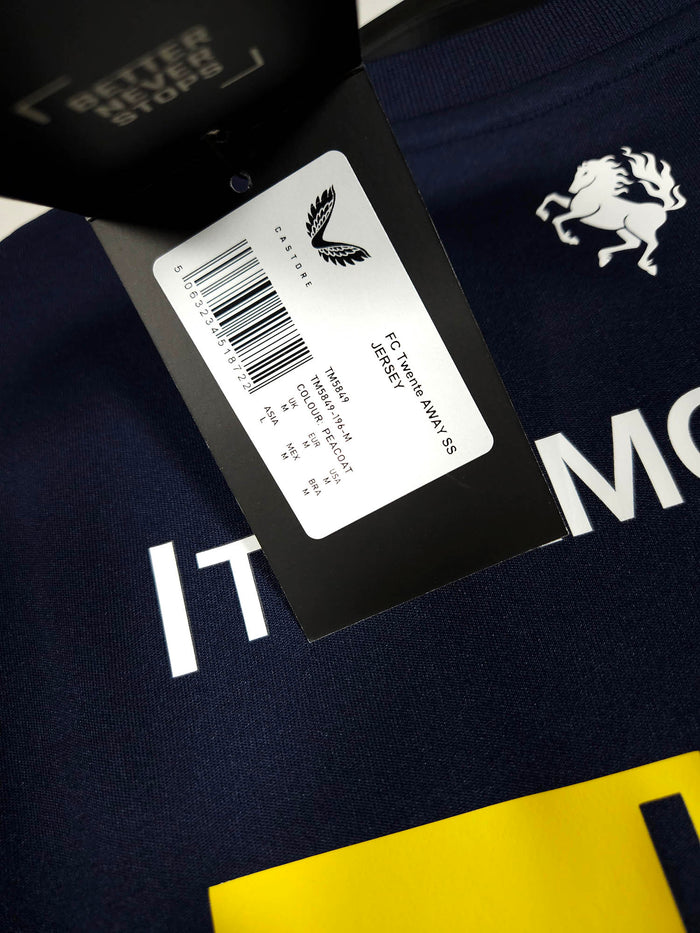 2023-24 Twente Away Shirt Steijn #14 - detailed view