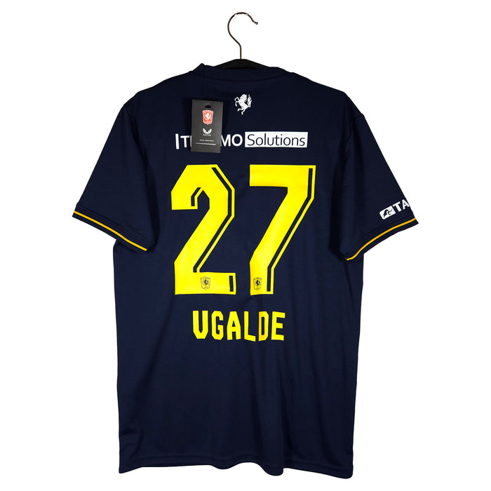 2023-24 Twente Away Shirt Ugalde #27 - back view