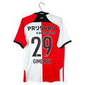 2024-25 Feyenoord Home Shirt Gimenez #29 - back view