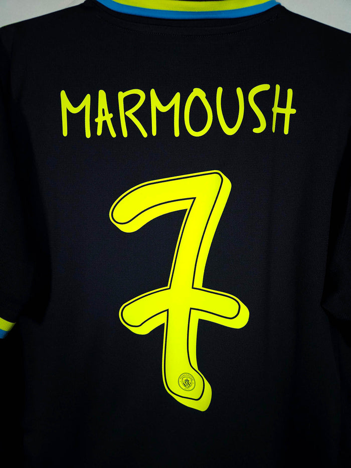 2024-25 Manchester City Away Shirt Marmoush #7 - detailed view