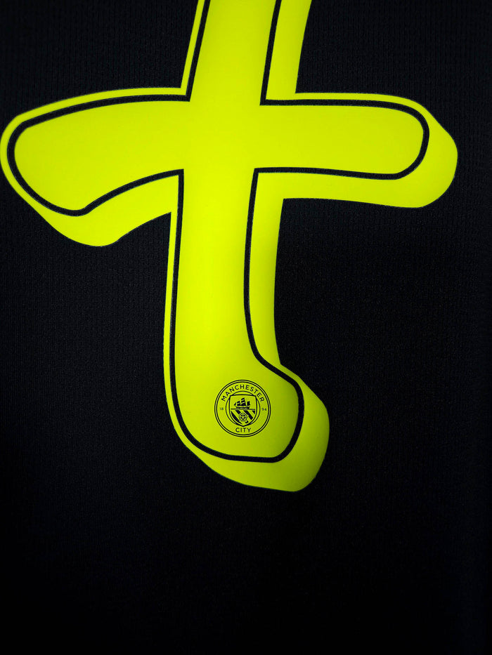 2024-25 Manchester City Away Shirt Marmoush #7 - detailed view