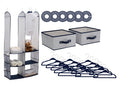 Delta Children Navy (417) 48-Piece Nursery Storage Set (SS2056), Silo, d2d