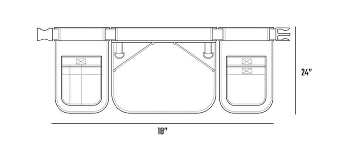 2W Tool Waist Apron - AP03