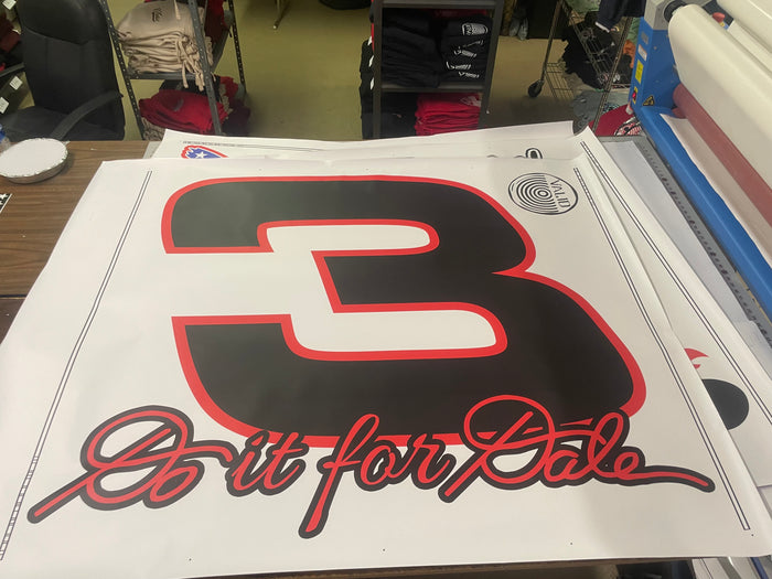 do it for dale wall art (matte vinyl) 57x50 inches