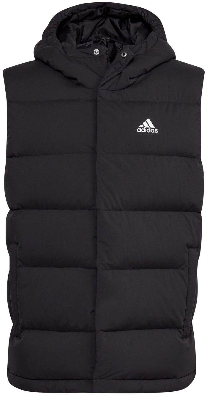 Adidas Helionic Hooded Down Vest - Black  HG6277