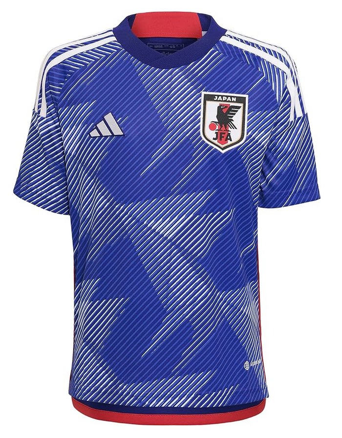 Adidas Japan Home Kid's Jersey World Cup 2022 Blue HC6299