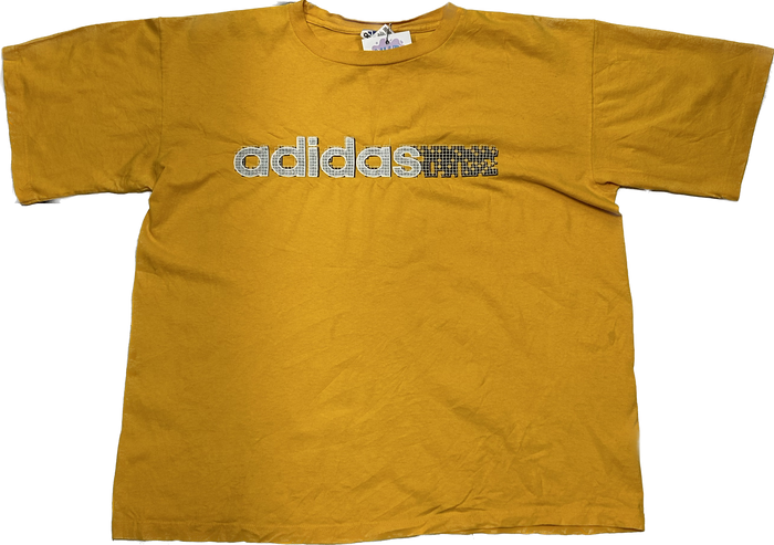 Adidas Retro Oversized Yellow T-shirt