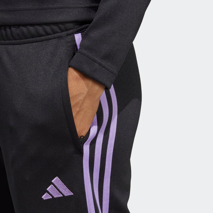 Adidas Tiro 23 Women's Training Pants Black Purple IC1601