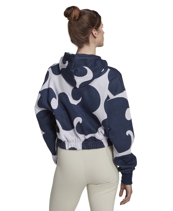 Adidas Women Marimekko Crop Hoodie HJ7307