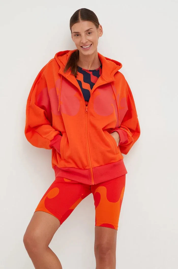 Adidas Women Marimekko Hooded Track Top HJ7304