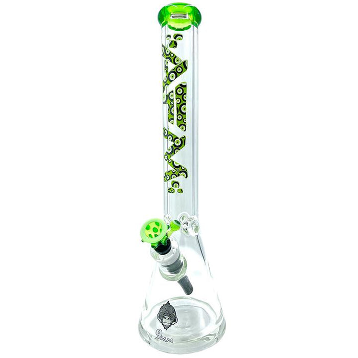 AFM Glass 18" Beaker Bong Evil Eye - 5 Colors