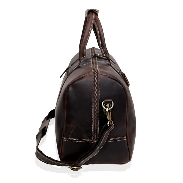 Agamemnon Leather Duffel