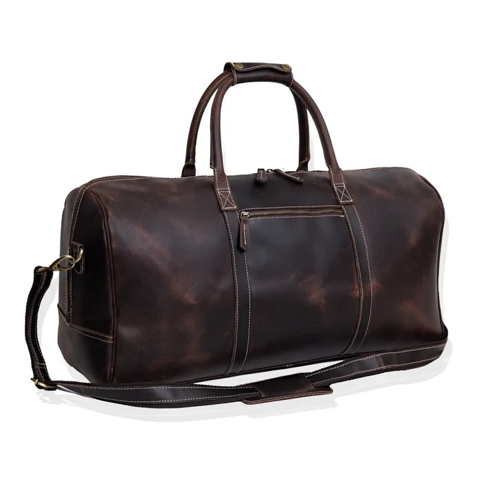 Agamemnon Leather Duffel