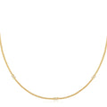 Ania Haie Gold Cross Station Necklace