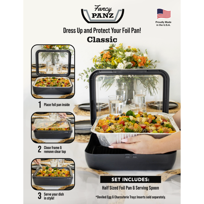 Aqua Classic Set - Pan Frame w/ Lid & Serving Spoon