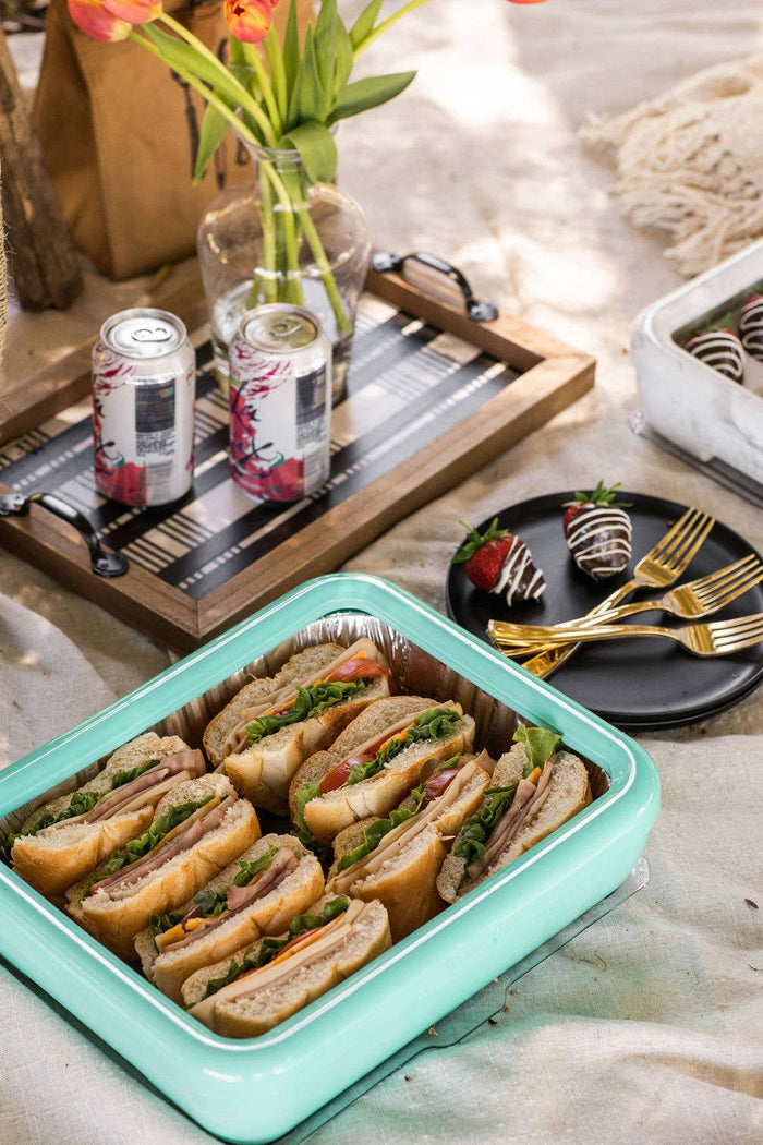 Aqua Classic Set - Pan Frame w/ Lid & Serving Spoon
