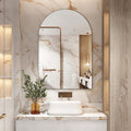 Arched 600 x 900 Polished Edge Mirror - Acqua Bathrooms