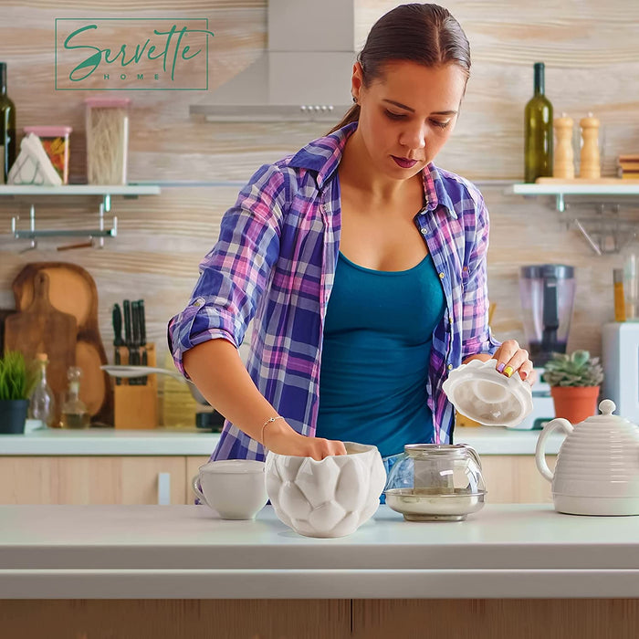 Artichoke Sugar Condiment  Bowl
