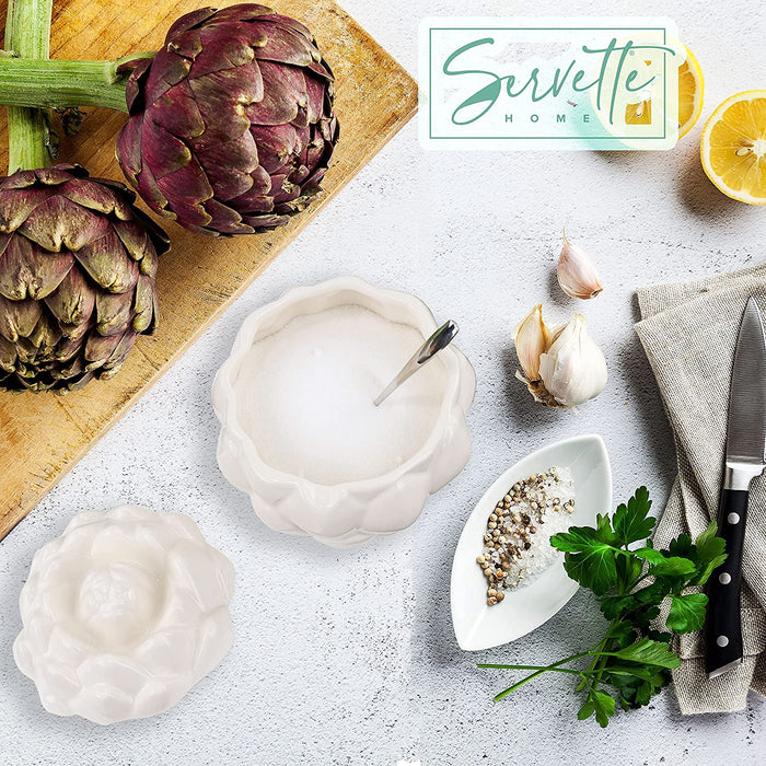 Artichoke Sugar Condiment  Bowl