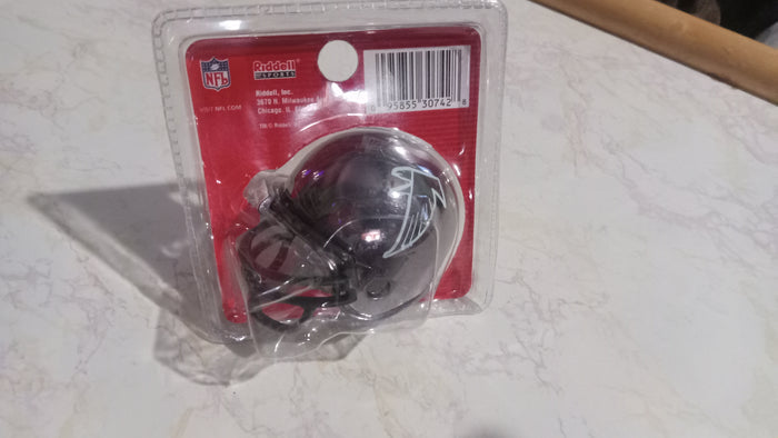Atlanta Falcons NFL Color Chrome Helmet Riddell Mini Helmet
