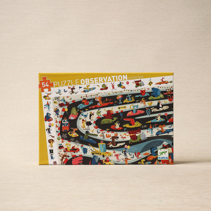 Auto Rally Jigsaw Puzzle