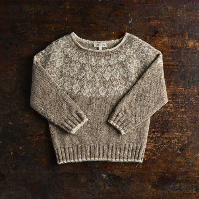 Autumn Baby & Kids Sweater - Superfine Lambswool - Feather