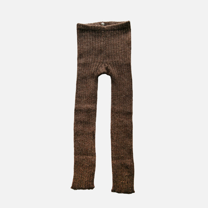 Baby & Kids Alpaca Rib Leggings - Cocoa