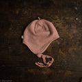 Baby & Kids Boiled Merino Wool Hat - Rose