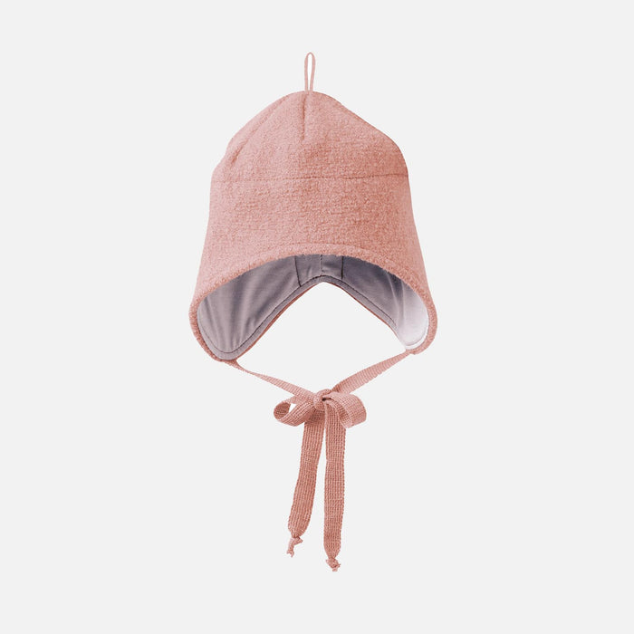 Baby & Kids Boiled Merino Wool Hat - Rose