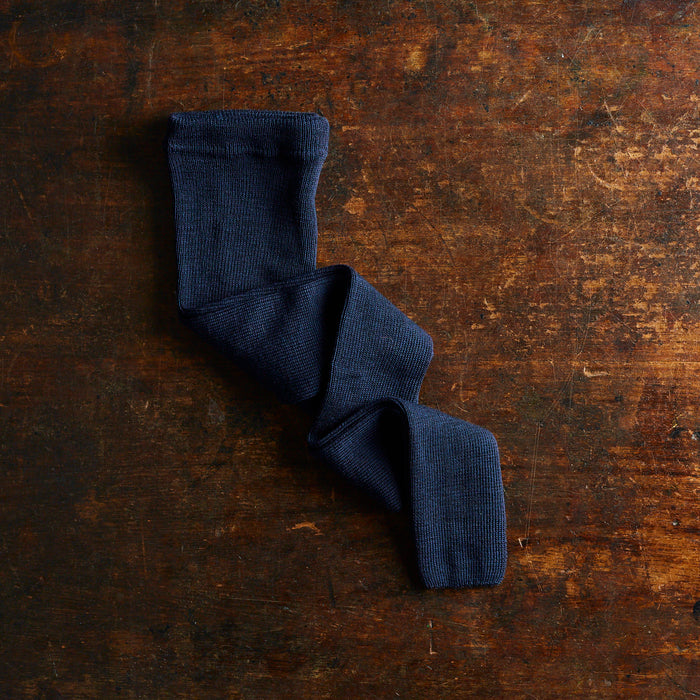 Baby & Kids Wool Leggings/Footless Tights - Navy