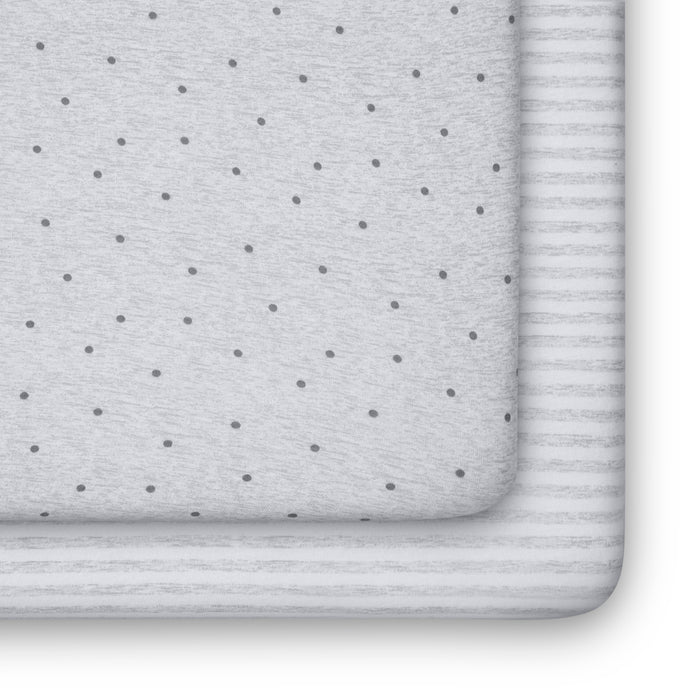 Grey Dots & Stripes (2408)
