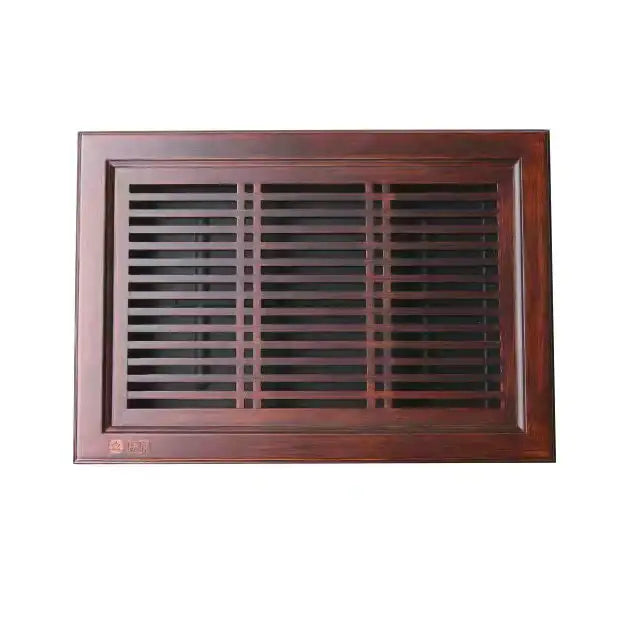 Bamboo Tea Tray with Plastic Water Tank  L37*W26*H7cm - King Tea Mall