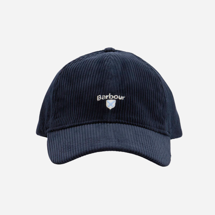 Barbour Preston Cord Cap - Navy