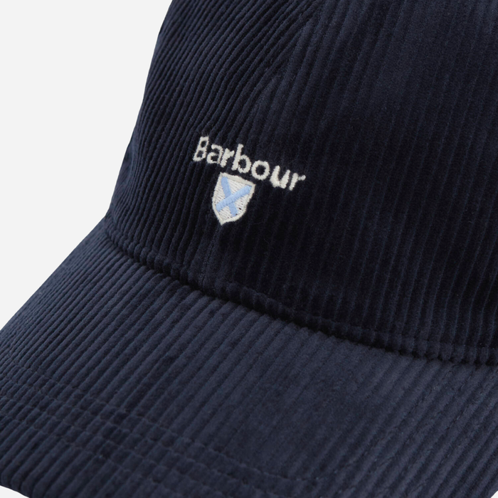 Barbour Preston Cord Cap - Navy
