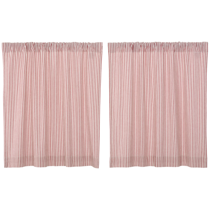 Barn Red & White Ticking Tiers-Lange General Store