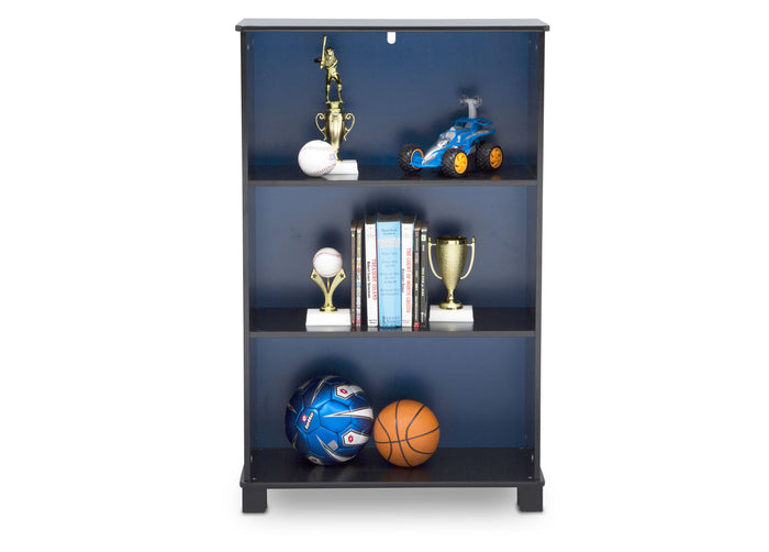 Delta Children Batman (1200) Batman Deluxe 3-Shelf Bookcase (FL86731BT), Front Silo, a3a