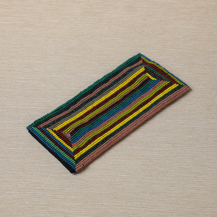 Beaded eye glasses case