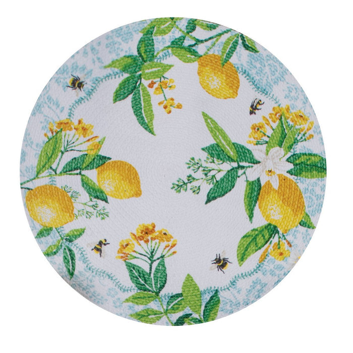 Bee Zesty Braided Placemat-Lange General Store