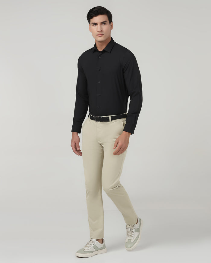 Beige TechPro Solid Khakis - Yukon