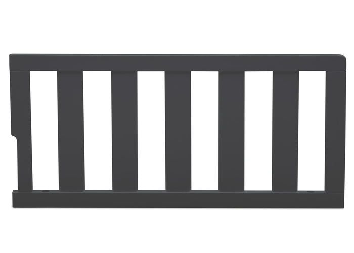 Delta Children Charcoal Grey (029) Bennington Elite Toddler Guardrail (550725), Straight, a1a