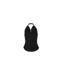BENTEN HALTER TOP BLACK
