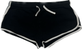 Black Cotton Booty Shorts