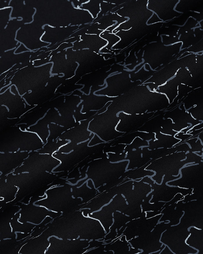 Black Printed Shirt - Hoden